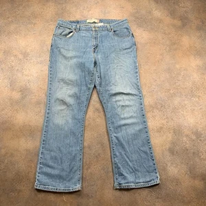 Levi's 515 Jeans Bootcut Damen (36 Inch Waist) (29 Inch Leg) Regular Fit Blau - Bild 1 von 14