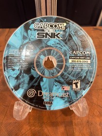 Capcom vs. SNK (Sega Dreamcast, 2000) DISc ONLY! Tested & Working