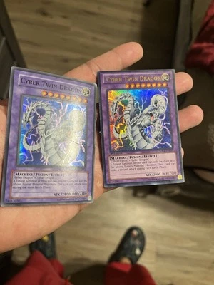 Cyber Dragon x2 Cards Light Played Yugioh (Read Description!) - Image 1 of 4