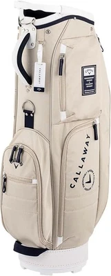 Callaway Golf caddy Bag 25JM 9.5 x 47in 2.6kg Lightweight 4-way 2025 Beige New - Image 1 of 2