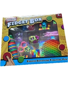 Jumbo Caja Juguetes Inquietud Push Pop Juguete Sensorial Autismo Alivio del Estrés Regalo - Imagen 1 de 2