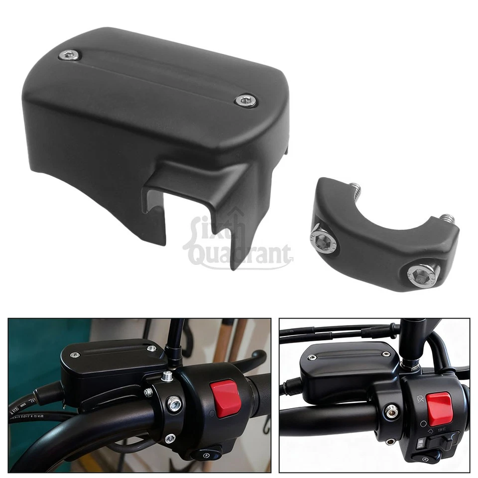 Cubierta de cilindro maestro de freno cromado para Yamaha V Star 650 950 1100 1300 1998-2013 Foto 1 de 4