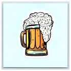 Sticker: Beer - Foamy Beer Mug