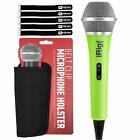 iRig Voice Green Hand-Held Karaoke Microphone for Phone Devices w Mic Holster
