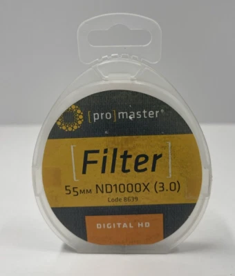 ProMaster Digital HD Filter 55mm ND1000x (3.0) Code 8639 - Image 1 of 4