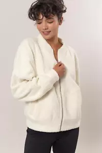 HYFVE Baseball Collar Zip Up Long Sleeve Jacket - Picture 1 of 8