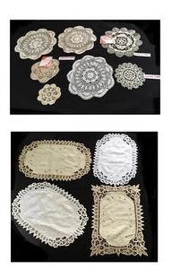 Handgefertigte chinesische Deckchen sortiert. Muster, Größen, Farben, Formen & Farben - Bild 1 von 4