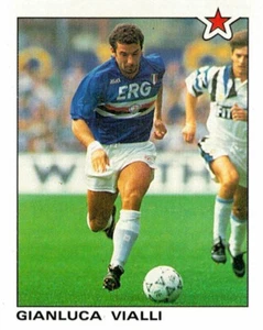 CALCIATORI PANINI 1991-1992 FIGURINA N. 378 GIANLUCA VIALLI (SAMPDORIA) - Picture 1 of 2