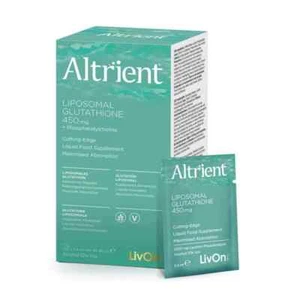 Altrient Liposomal Glutathione +Phosphatidylcholine, 450mg, 30 Sachets - Picture 1 of 4