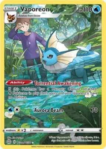 Vaporeon TG02/TG30 SWSH Brilliant Stars Trainer Gallery Ultra Rare Pokémon NM - Bild 1 von 1