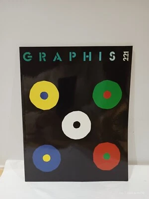 GRAPHIS 221 Design Magazin 1982, 80er Jahre, Plakate, Helnwein, Roman Cieslewicz - Bild 1 von 4