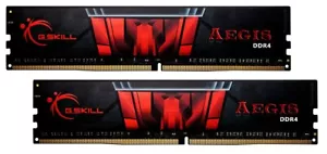 8GB G.Skill DDR4 Aegis 2400MHz PC4-19200 CL15 Dual Channel Memory Kit (2x4GB) - Picture 1 of 3