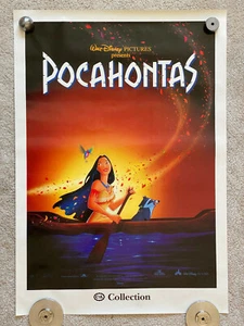 Pocahontas Filmposter Kinoplakat Walt Disney C&A Collection 1995 RAR - Bild 1 von 2