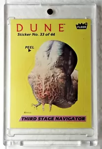 1984 DUNE MOVIE TRADING CARD STICKER 33 THIRD STAGE NAVIGATOR - Picture 1 of 2