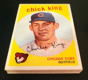 Cubs EXMT Lot: 1959 Topps 538 Chick KING Jerry KINDALL Moe DRABOWSKY, Dale LONG+ - Picture 1 of 7