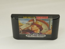 !!! SEGA GENESIS GAME SWORD OF VERMILLION Module Good!!!
