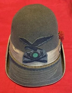 Feine italienische Armee - Alpini, Bergartillerietruppen Filzhut m. Abzeichen. - Bild 1 von 12