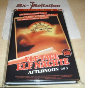 Afternoon - 11 Tage elf Nächte 3 Große X-rated Hartbox Blu Ray A Joe D'Amato - Picture 1 of 4