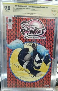 9.8 CBCS My Nightmarish Little Venomous Ponies 92/100 signierte Ausgabe - Bild 1 von 10