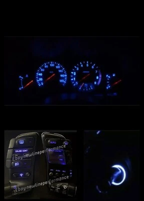 Blue Cluster / Pods / Key Ring LED Bulbs kit For Nissan 300zx Z32 1990-1996 - Image 1 of 4