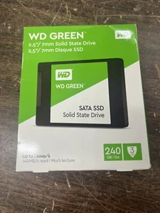 Western Digital 240GB WD Green SATA SSD 2.5” WDD240G2G0A - Picture 1 of 2