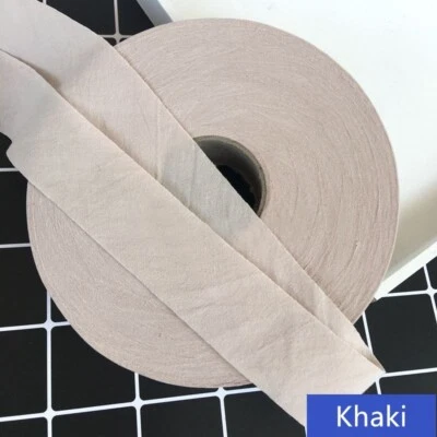 50M DIY Wide Cotton Binding Tape Sewing Trims Trimming Strap Edging Ribbon Craft - Image 1 of 4