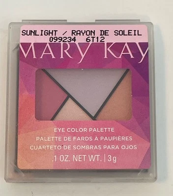 Mary Kay Eye Color Palette SUNLIGHT Discontinued Quad - Image 1 of 3