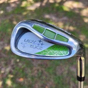 Tour Edge Lady Edge PW Pitching Wedge Factory Graphite Ladies Rh - Picture 1 of 22