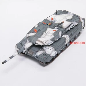 New 1:72 Scale German Leopard 2A7 Main Battle Tank Snow Camo Metal Plastic Model - Picture 1 of 6