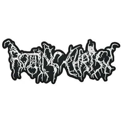 Rotting Christ Iron-on Back Patch | Greek Melodic Black Gothic Metal Band Logo - Image 1 of 4