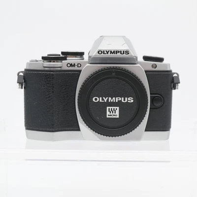 [US Duty Paid] Olympus OM-D E-M10 16.1MP Digital SLR Camera Silver Japan 813 6 - Image 1 of 4