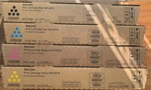 Ricoh Savin Lanier Genuine Toner IM C6010 IM C4510 842526 842527 842529 842528 - Photo 1/1