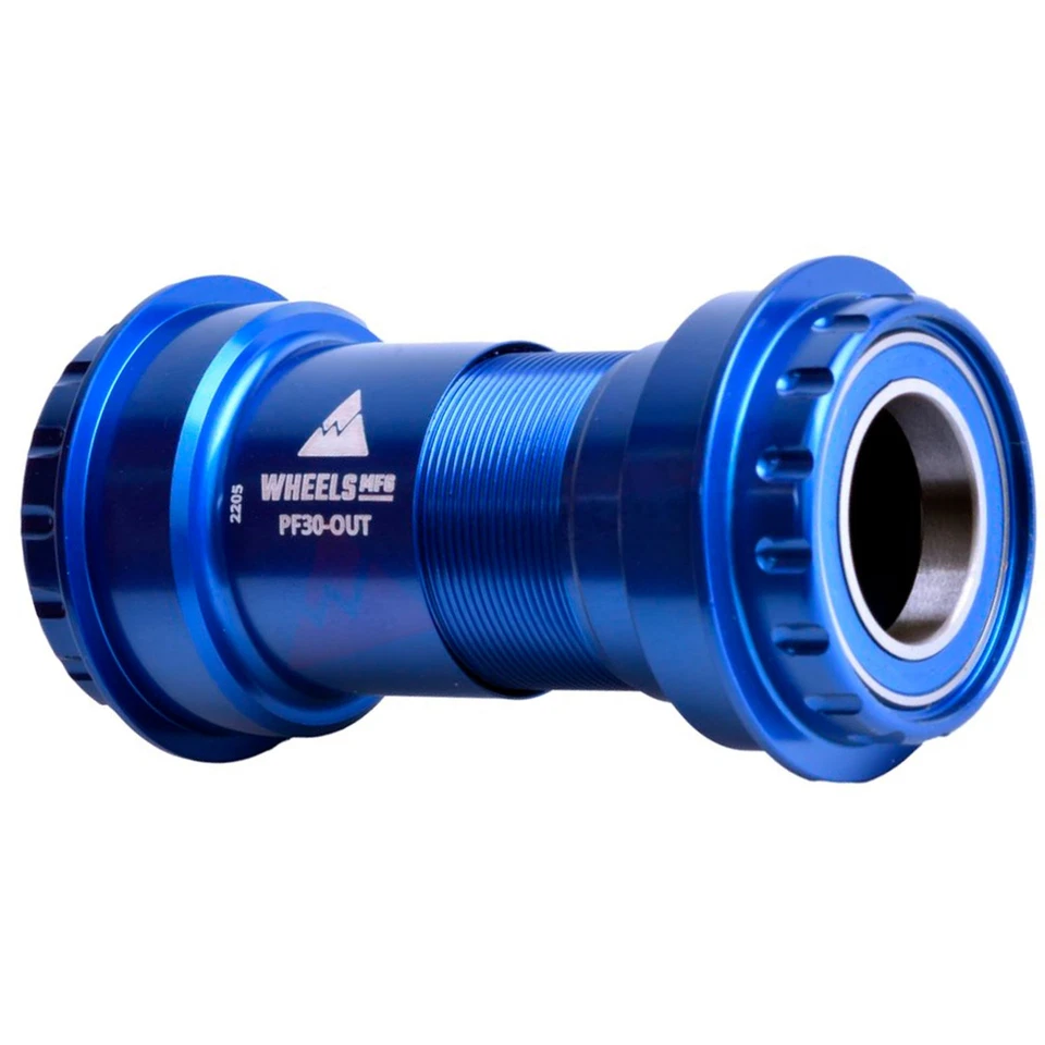 Ruedas Mfg PF30 a Fueraborda BB, Modelo Base 24mm, Azul Foto 1 de 1