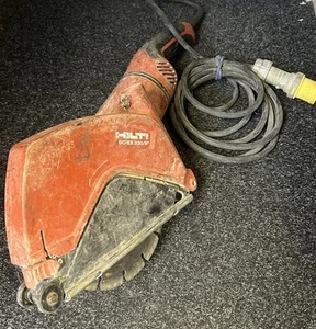 HILTI Disc Cutter DCG 230-D 110v With DC-EX Dust Depth Hood 9" 230mm - Picture 1 of 7
