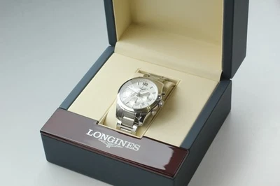 [N MINT /Box Paper] Longines Conquest Classic L2.786.4 Automatic Chrono 40mm Men - image 1 of 4
