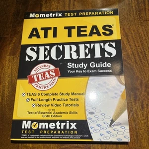 ATI TEAS Secrets Study Guide: TEAS 6 - Very Good - Bild 1 von 5
