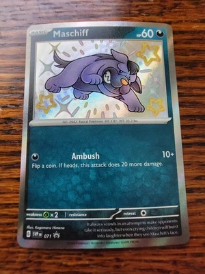 Maschiff 071 Sv: Scarlet & Violet Promo Cards Holo - Image 1 of 2
