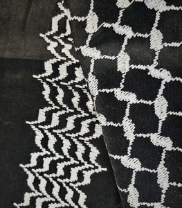 Invertido - Hirbawi Original Keffiyeh Kufiya - Hecho a mano en Palestina - Imagen 1 de 12