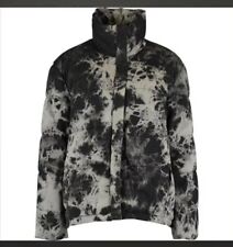 DENHAM Men Grey Multi Shade Parka Jacket Coat Size S New