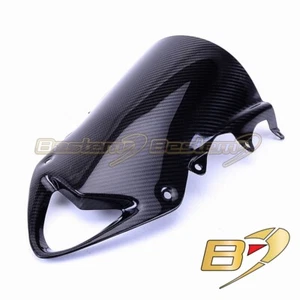 2009-2014 BMW S1000RR Fibra de carbono Burbuja Racing Parabrisas de sarga - Imagen 1 de 5
