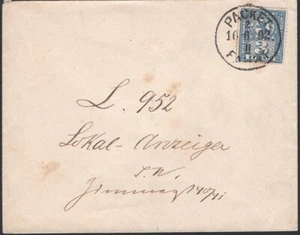 GERMANY, 1892. Berlin Private Post Cover Mi47, Used - Imagen 1 de 1