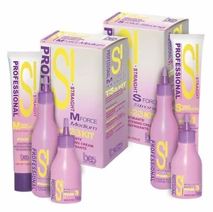 BES Kit Stiraggio Medio Capelli Crema 100ml+Neutralizzante 120ml + Lozione 40ml - Imagen 1 de 1