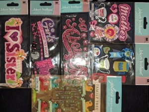 Jolee's Boutique Stickers FAMILY MOM DAD SISTER #1 Mothers Day - YOU PICK - NEW