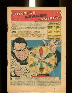 LIGA DE LA JUSTICIA DE AMÉRICA 6 (SIN GRADO) SIN CUBIERTA 1ER PROFESOR AMOS FORTUNE DC (b053) - Imagen 1 de 2