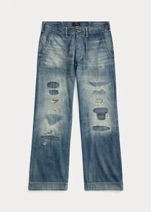 Polo Ralph Lauren Classic Fit Distressed Jeans Men's Size 36x34 Pants $268 - Picture 1 of 6