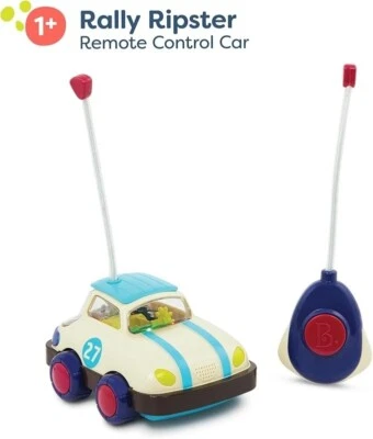 Just B. toys by Battat UFWhoa Blue & White Control Car Toy New in Package - Image 1 of 4
