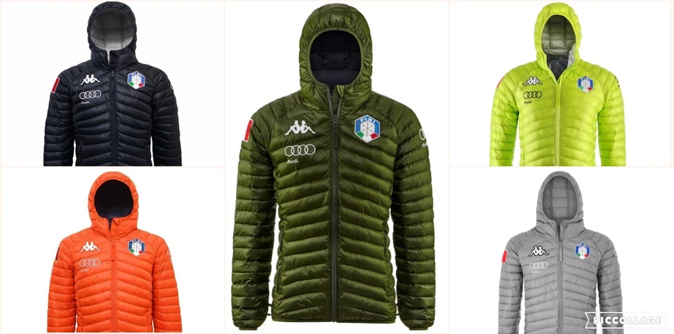 3091/6 FISI KAPPA 6CENTO 660X PIUMINO 100gr GIACCHETTO UOMO GIACCA 3031U60