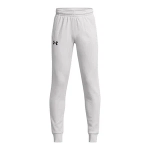 Under Armour Boys ArmourFleece Jogger, (014) Halo Gray / / Black, Youth Medium - Picture 1 of 1