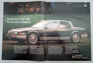 1996 Cadillac Seville Original 2-seitige Farbdruckanzeige - Bild 1 von 1