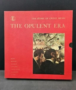 The Opulent Era The Story Of Great Music Lp Box Set W/ booklet Time Life STL 142 - Imagen 1 de 19